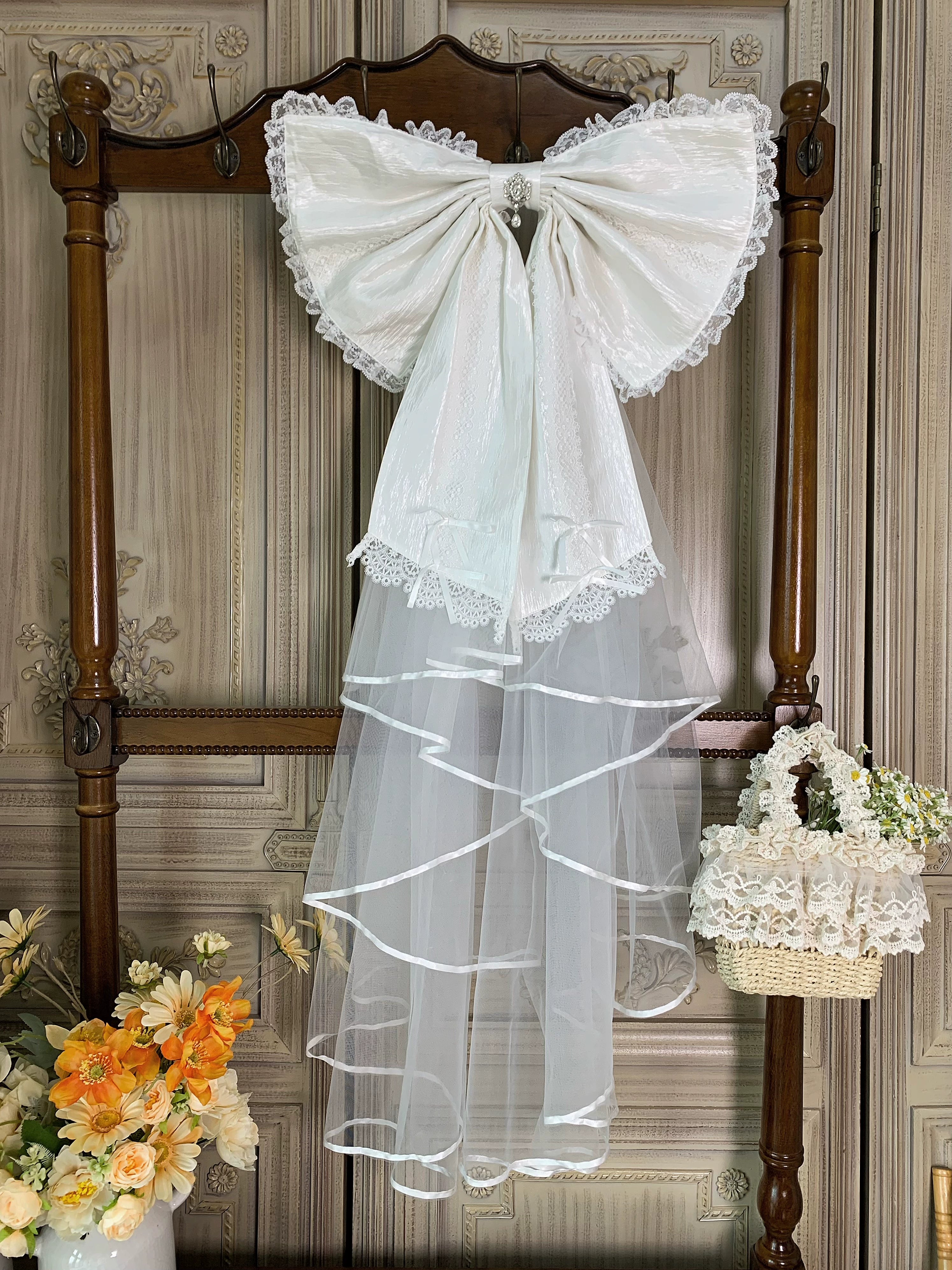 Flower Banquet - Wishing Star - Sweet Lolita Blouse Princess Sleeve Shirt and Accessories (F L M S XL) 41858:716102