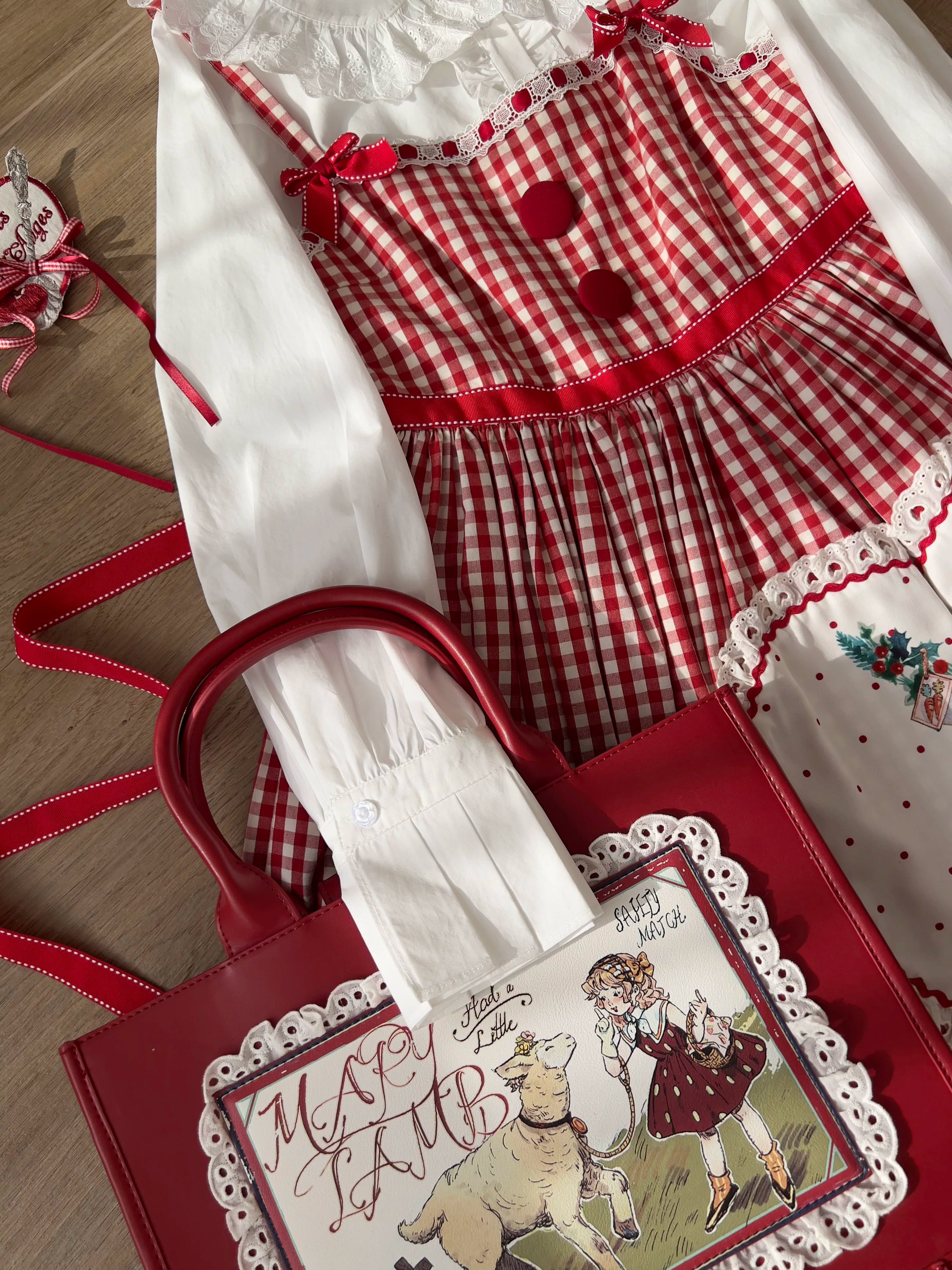 Kawaii Lolita Cotton Shirt, Peter Pan Collar