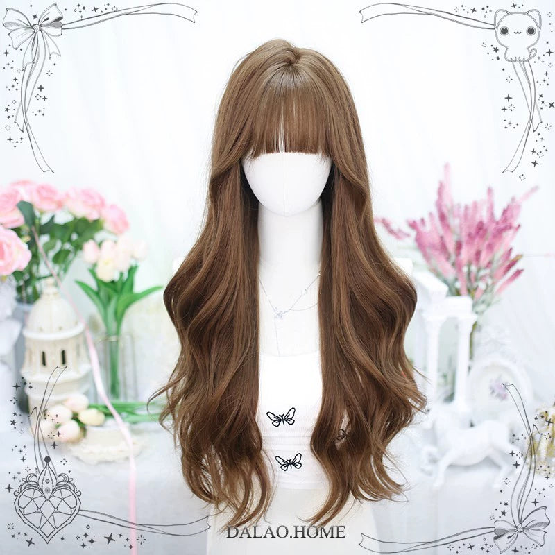 Dalao~Natural Lolita Wig Gentle Long Curly Hair 32318:630176