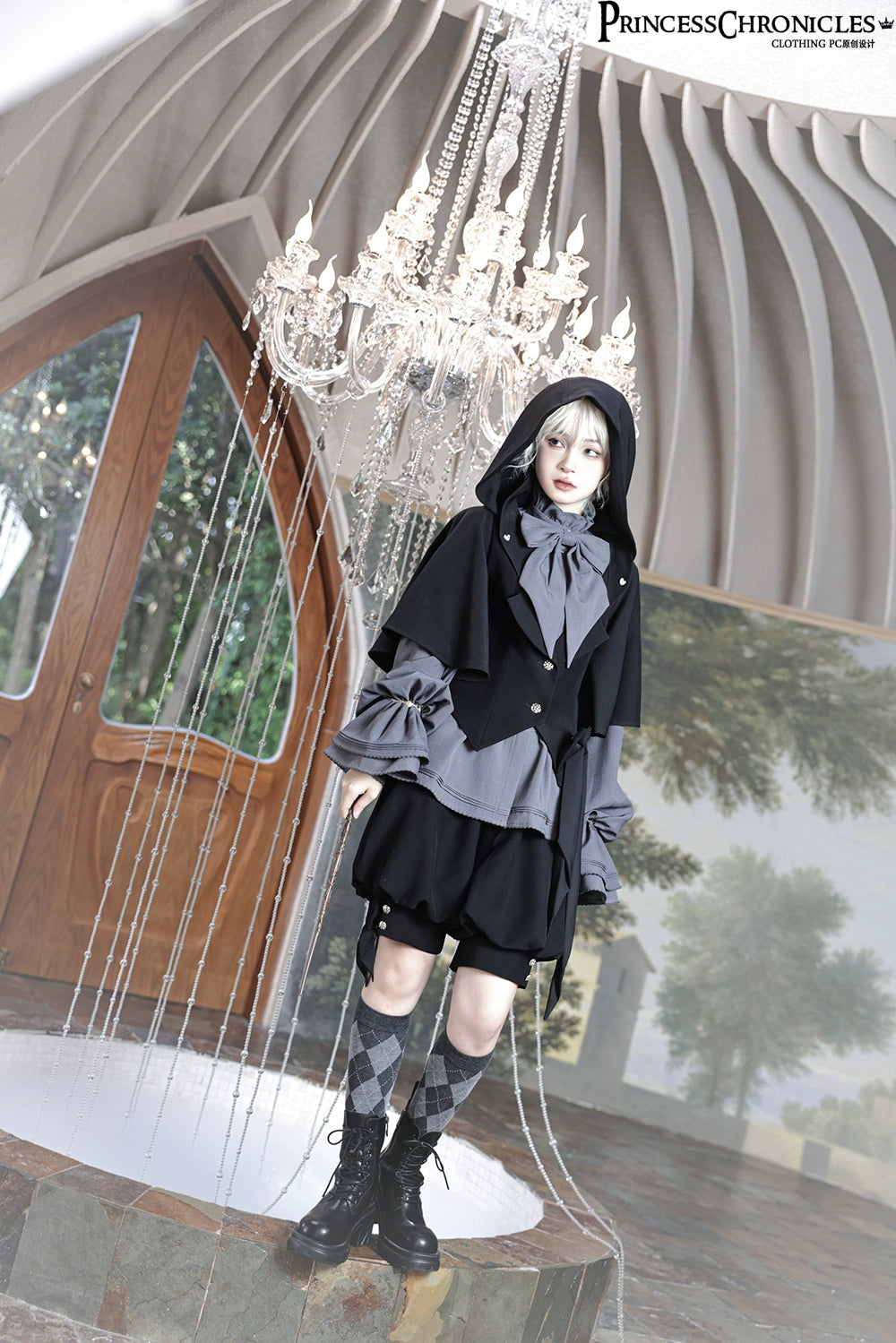 Princess Chronicles - Hunting Rabbit - Ouji Lolita Rabbit Ears Coat & Shirt Set