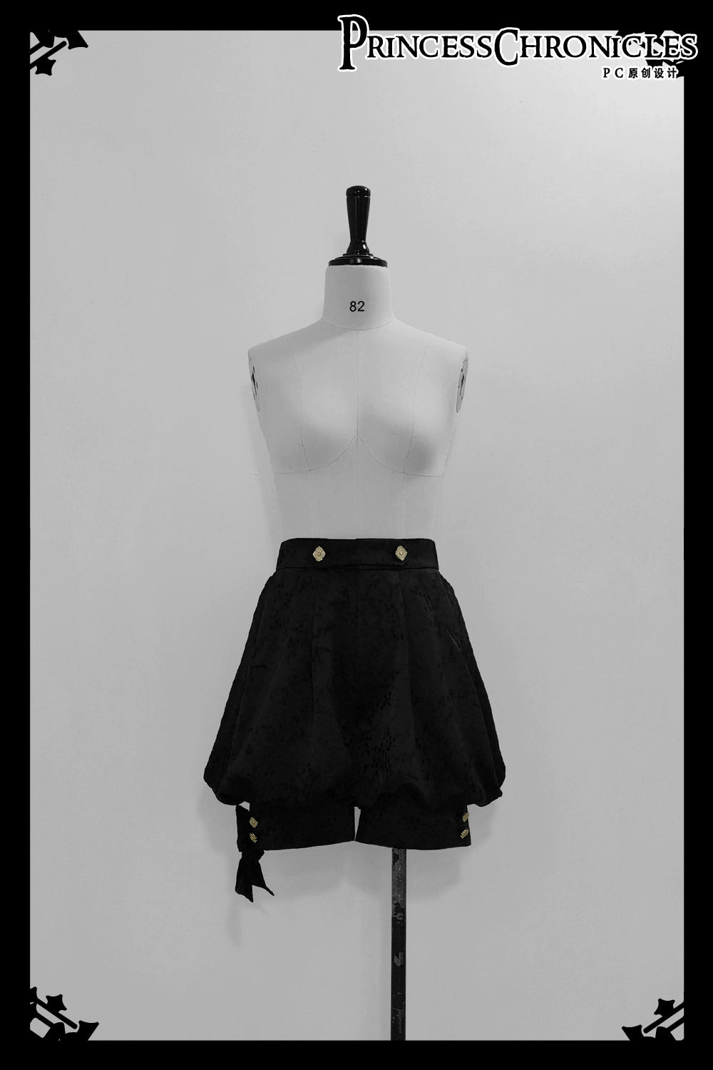 Princess Chronicles - Rabbit Hunt 2.0 - Ouji Lolita Retro Cool Purple Shirt & Shorts Set XS Shorts (in-stock)