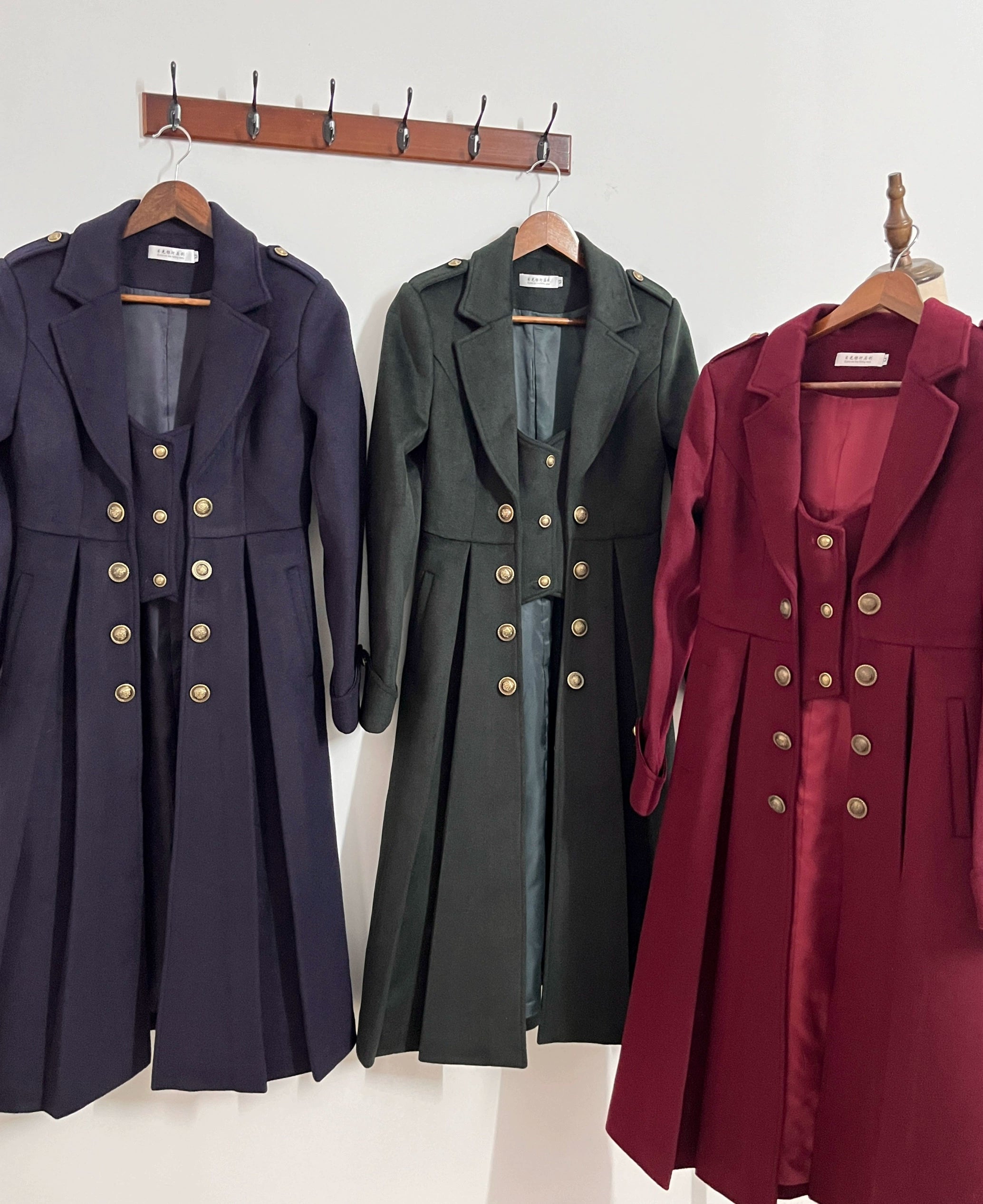 Gazing Galactic - Ouji Lolita Coat Winter Gothic Prince Wool Outwear