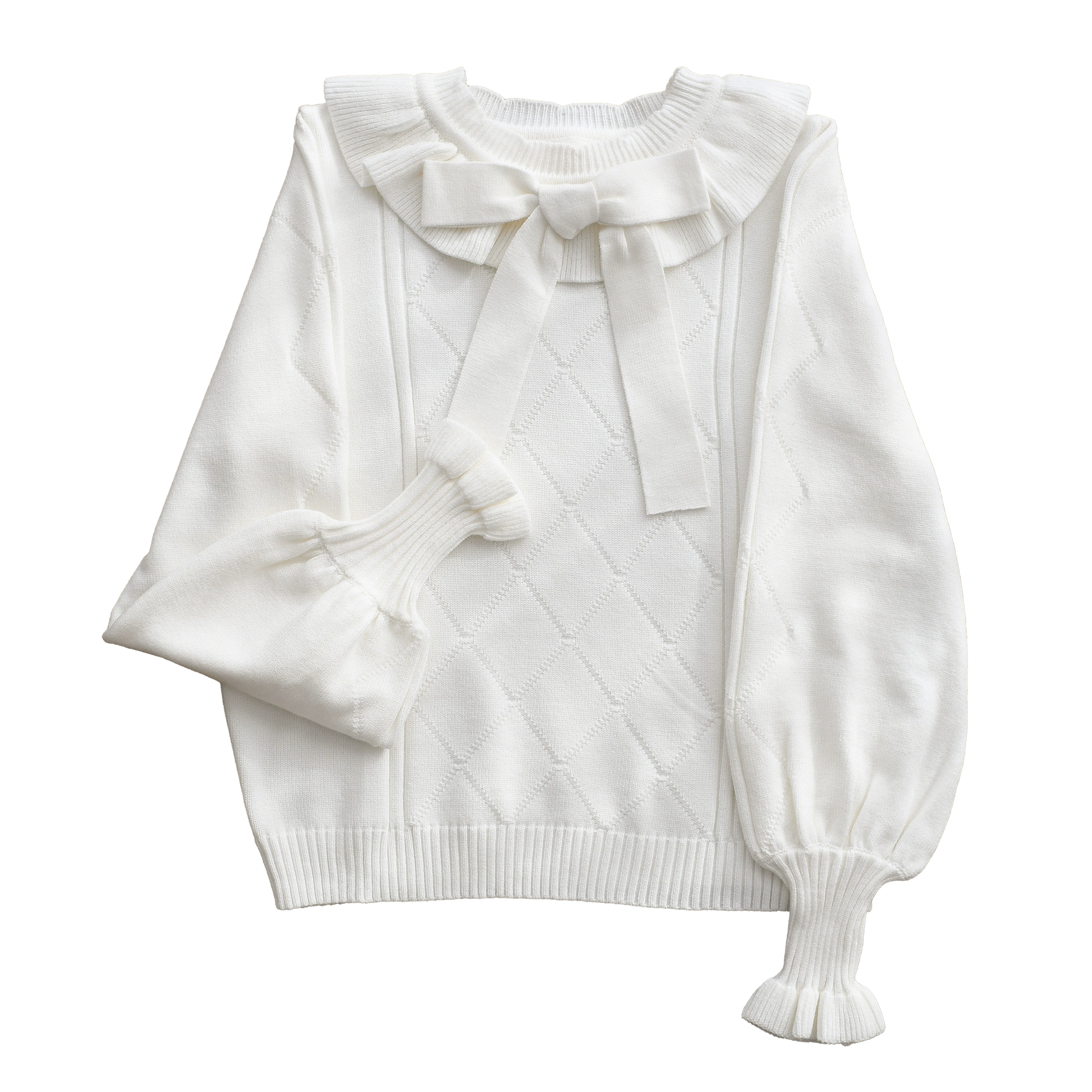 MIST - Mist Cotton - Winter Lolita Sweater Cute Knit Shirt