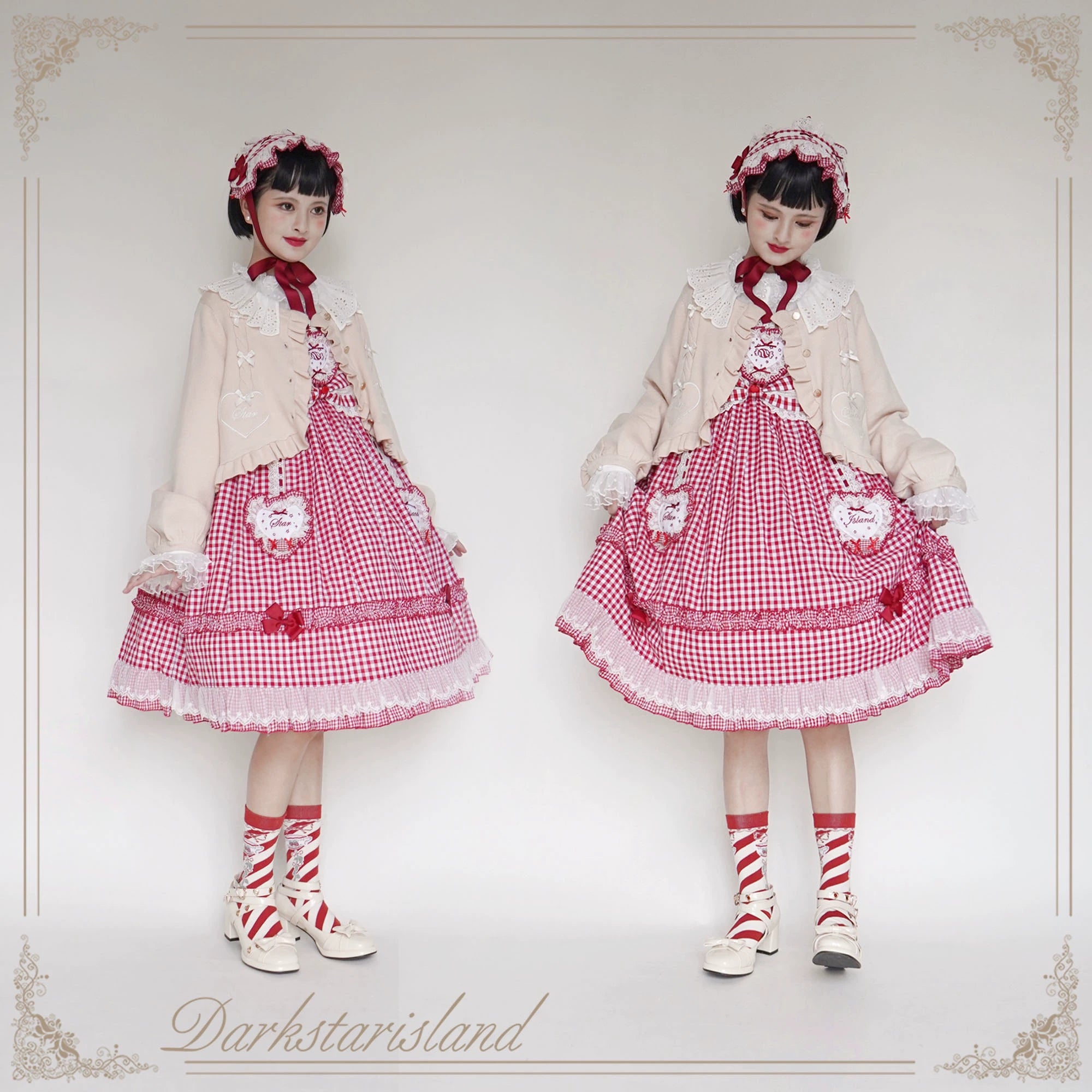 (BFM)Dark Star Island~Sugar Frost~Sweet Lolita Cardigan Knit Embroidered Sweater 34274:449608