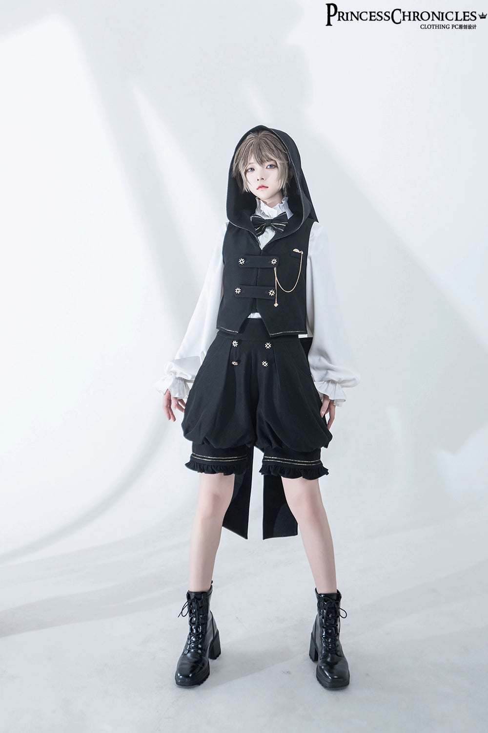 Princess Chronicles~Desperate Bunny~Ouji Lolita Vest Shorts Set 33186:411922