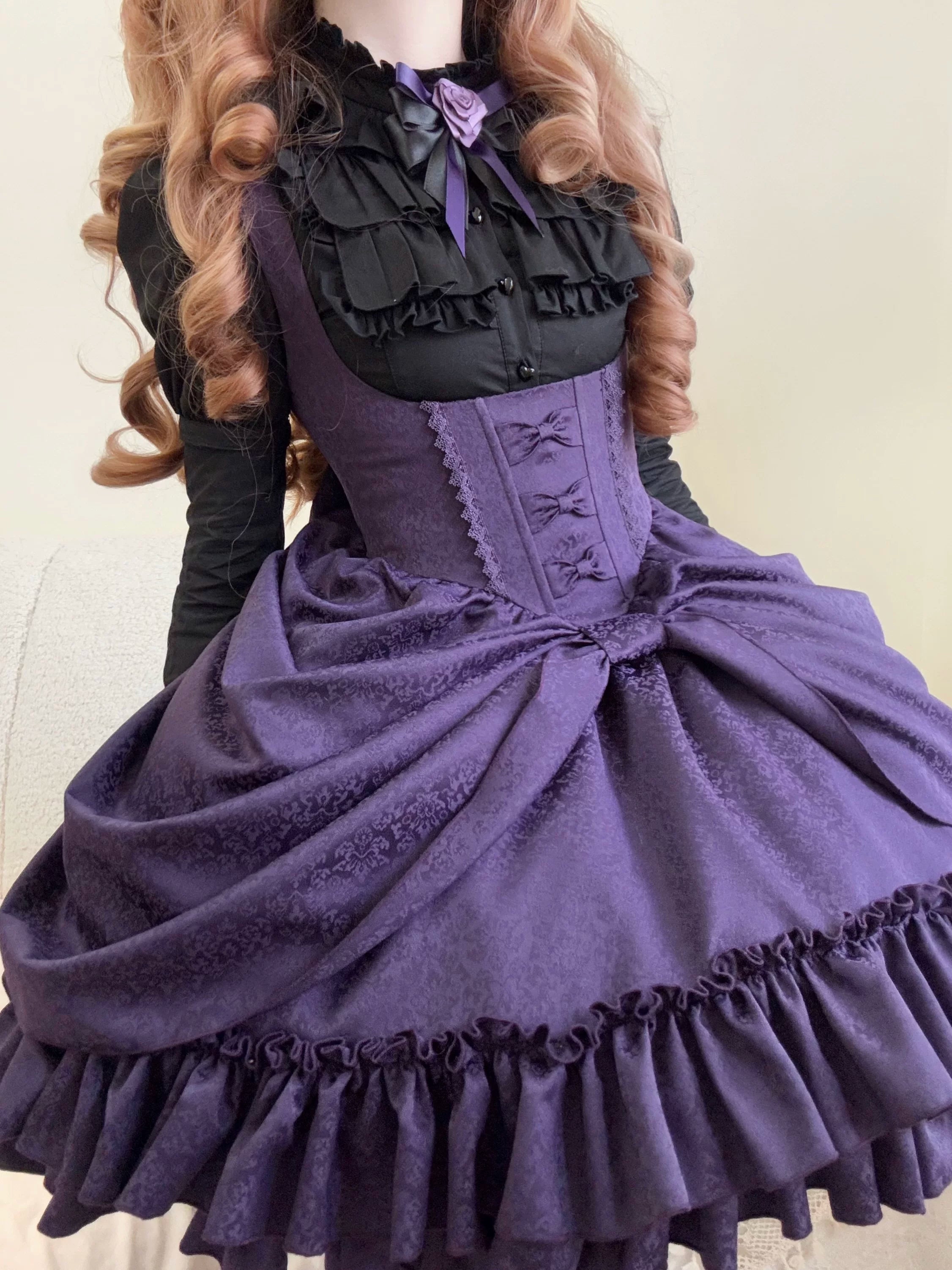 Perfume Bottle - Gothic Lolita Corset JSK Dress, Bust-Supporting 45080:834193