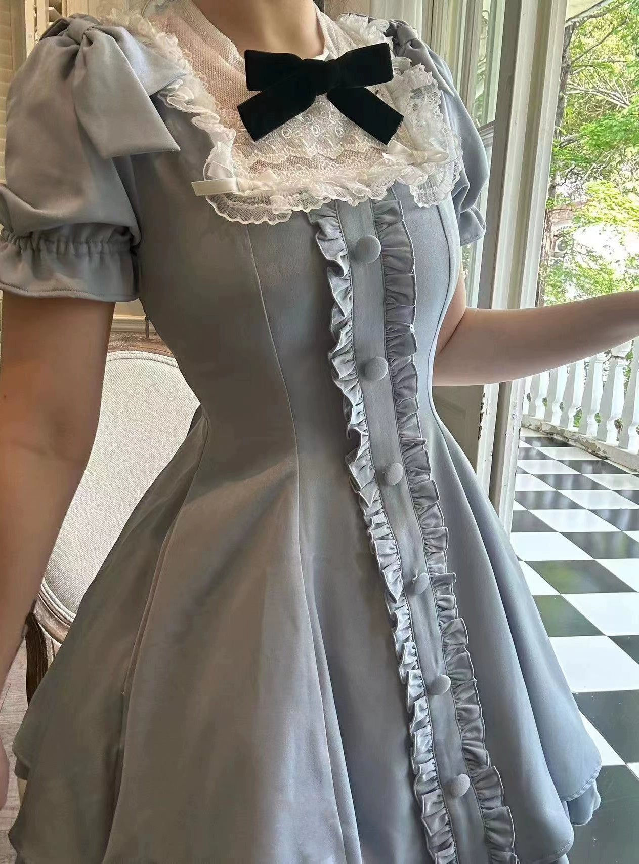 Sweet Wood~Plus Size Lolita OP Dress Summer Dress 34106:444118