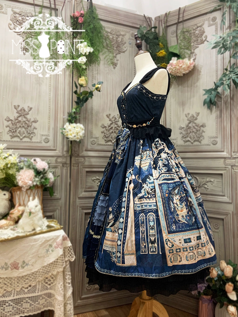Miss Point~Dusk Best~Egyptian Lolita Dress Set Gorgeous JSK 38348:585762