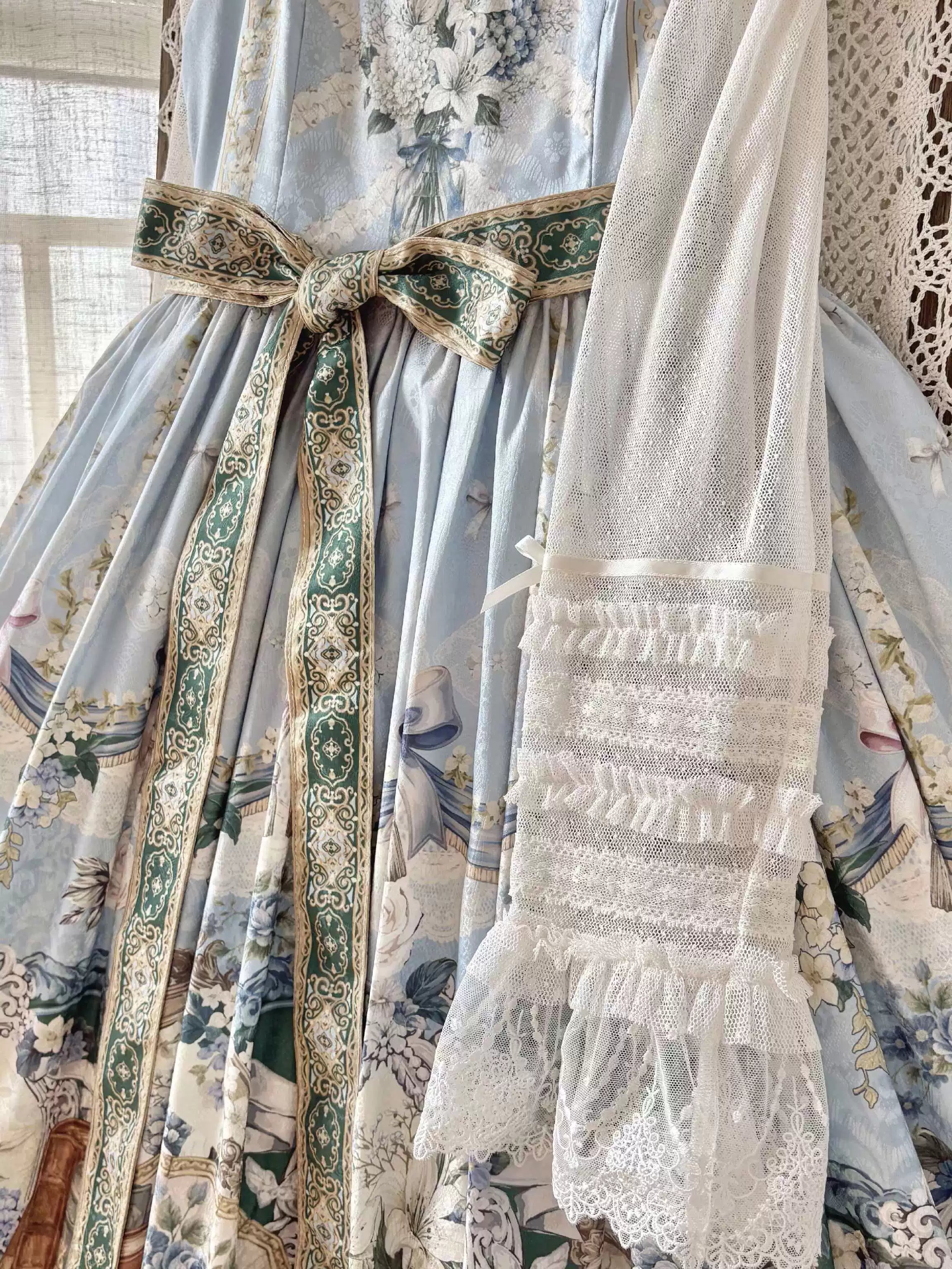 Secret of Silki Lady - Classic Lolita Floral Printed JSK Dress 45693:858843