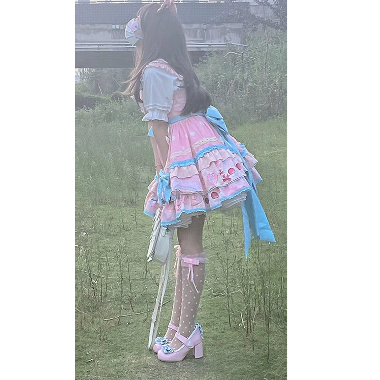 Fairy Godmother~Elegant Lolita Heels Shoes Mary Jane Shoes 32694:408488