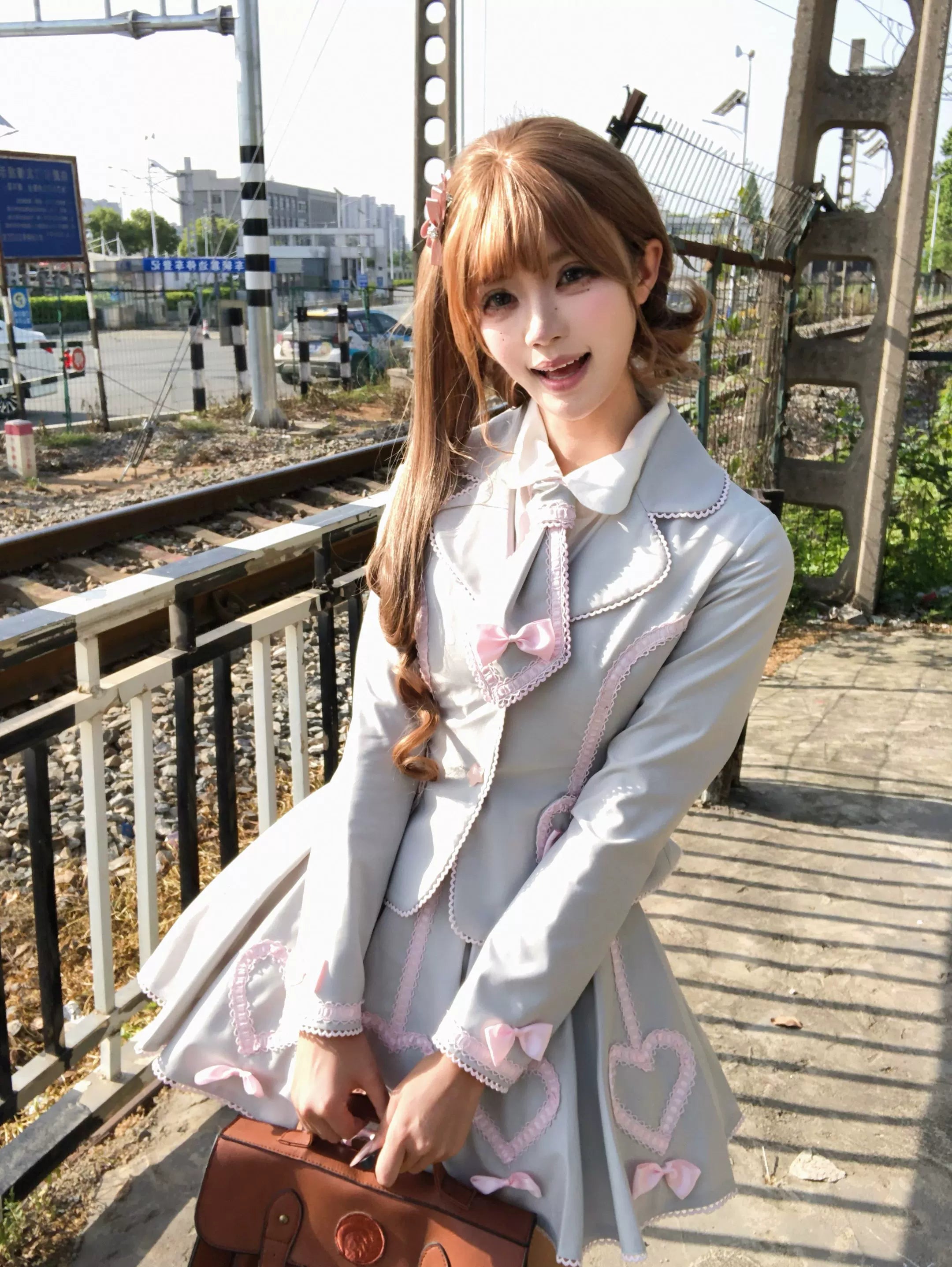 Promise After Class - Old School Lolita Fitted Blazer & Pleated Skirt Set