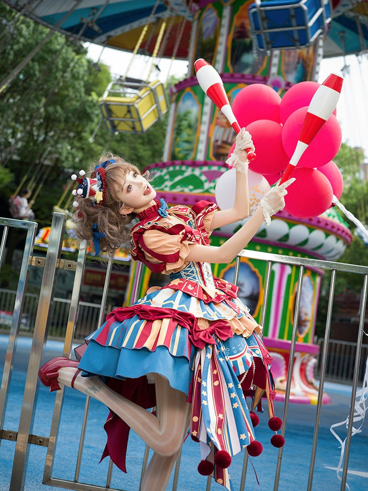 Circus Fairy Tale Opener - Doll-Like Kawaii Lolita Dress