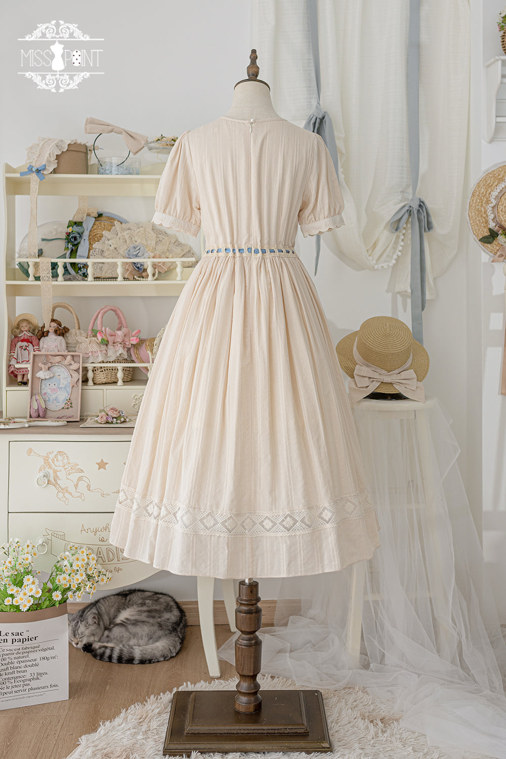 (Buyforme)Miss Point~Happy Summer Elegant Lolita Floral OP Dress