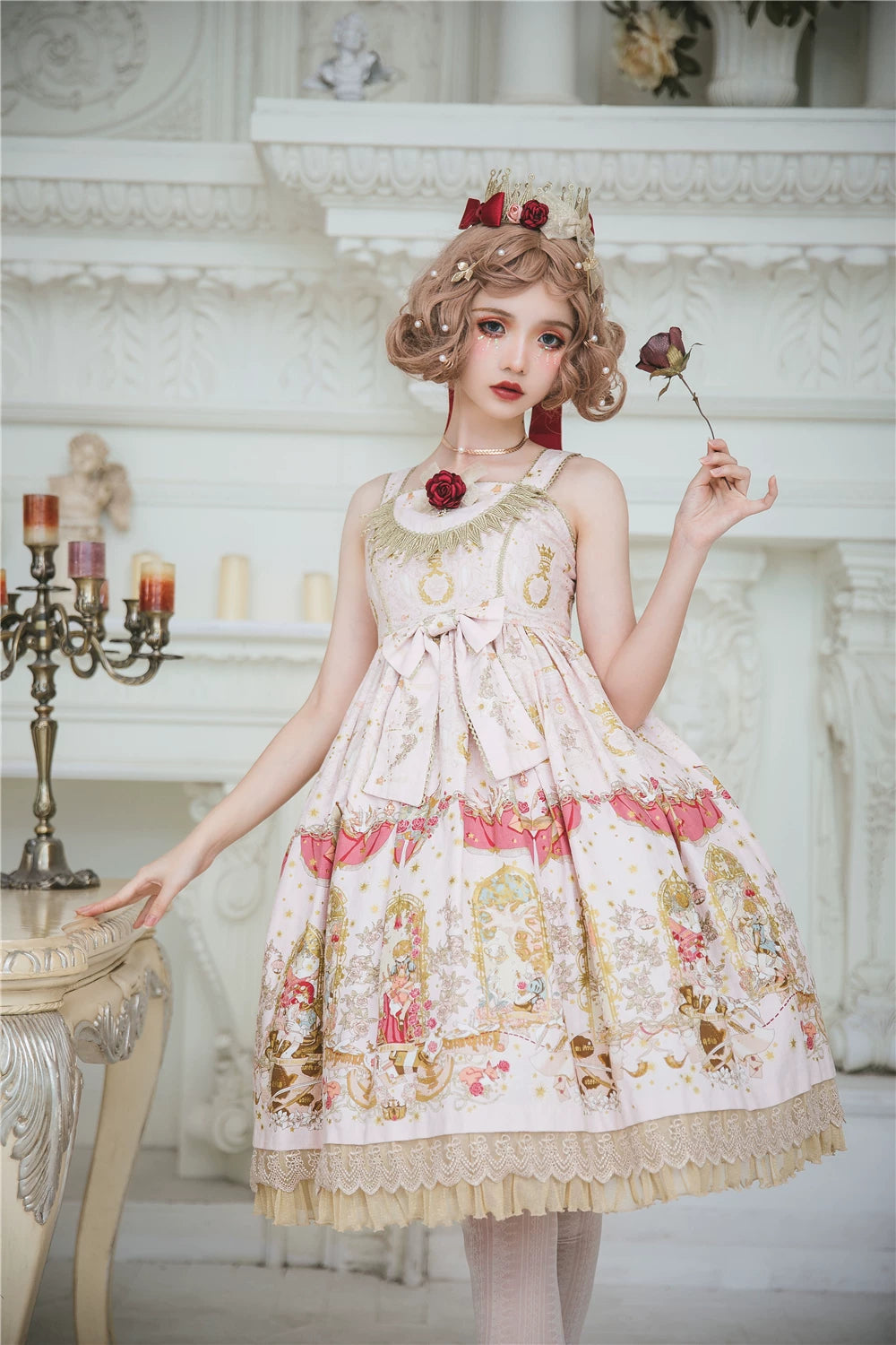 The Little Prince - Plus Size Lolita Dresses, Rose Prints & Bows