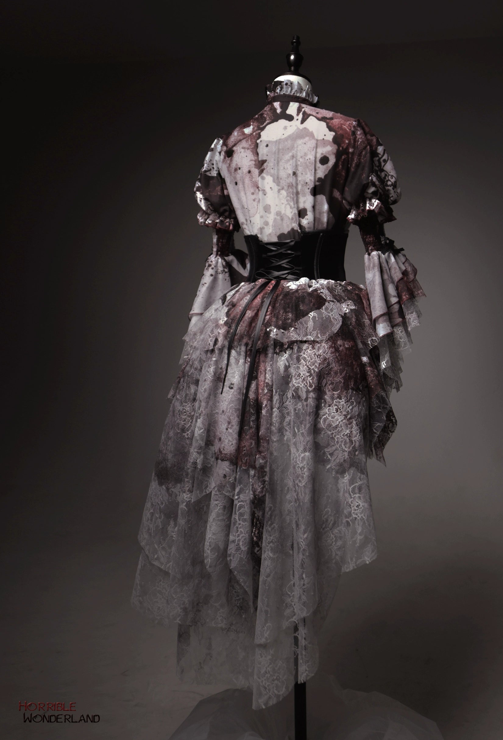 Lilith House - Horror Park - Gothic Lolita Irregular Hem Corset