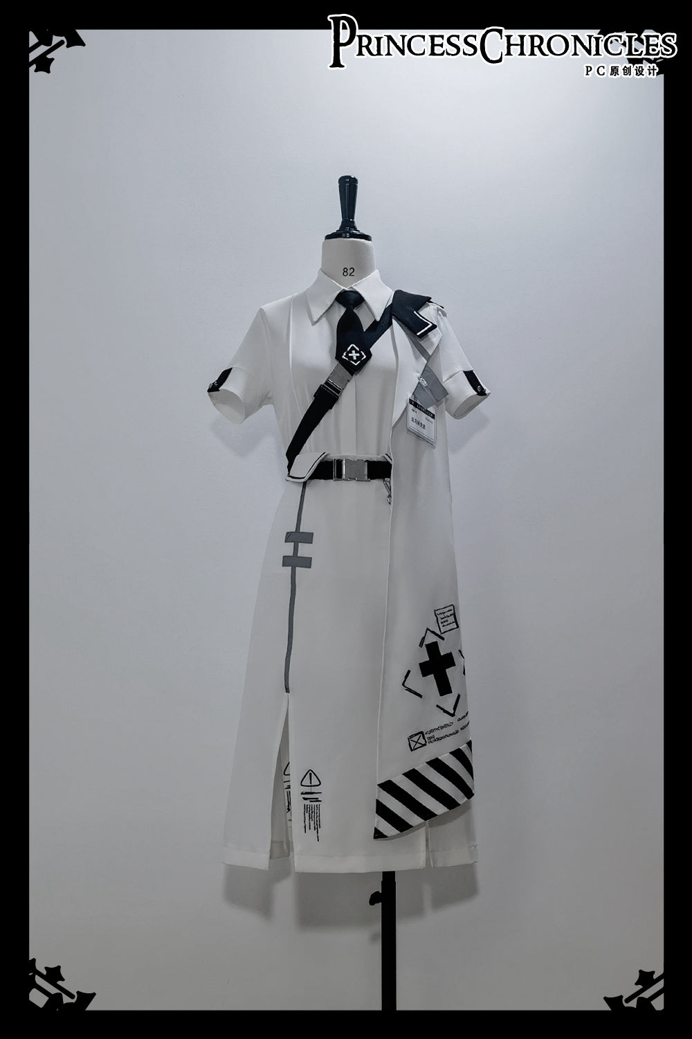 Princess Chronicles - Dry sea and Ashlar - Ouji Lolita White Cloak Set 21144:295496
