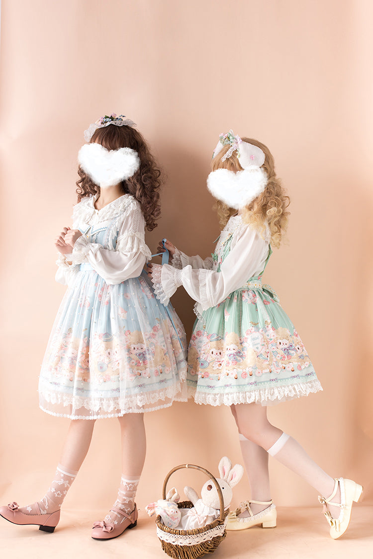 Chemical Romance - Lamb Postman - Sweet Lolita Printed JSK Dress
