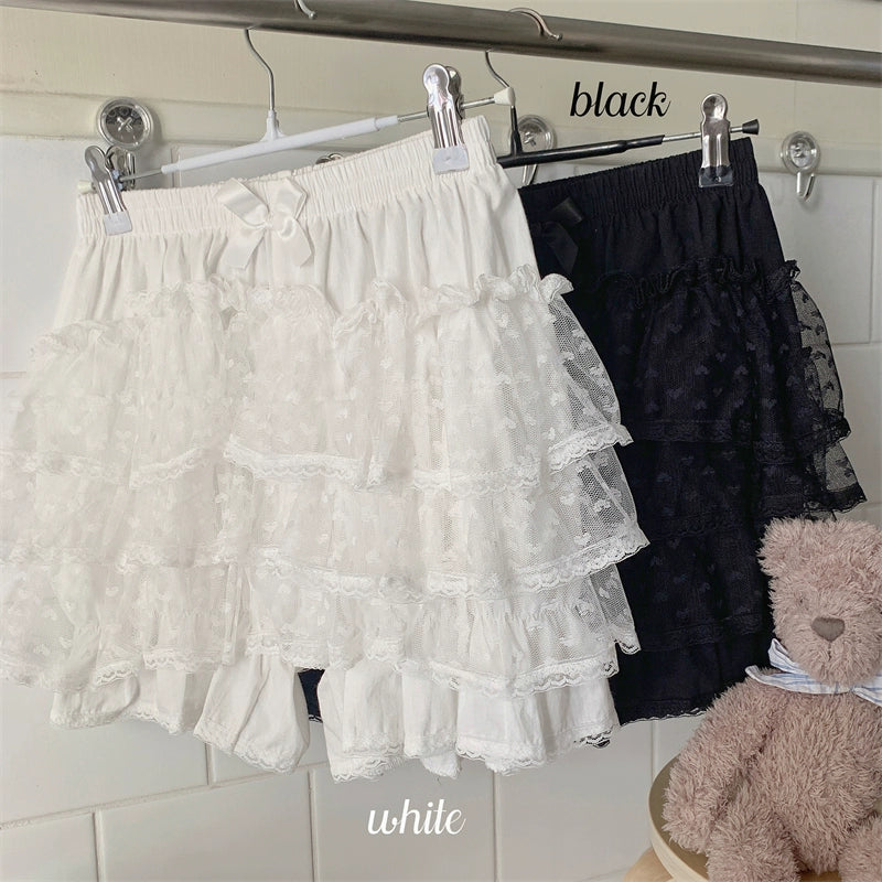 Sugar Girl - Daily Lolita Bloomers Floral Cotton Summer Leggings