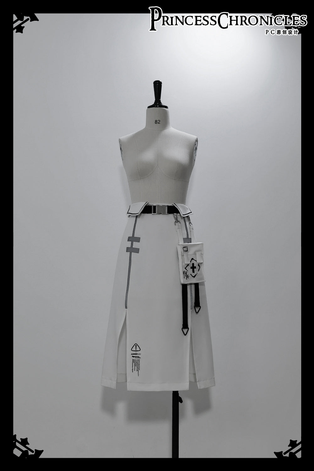 Princess Chronicles - Dry sea and Ashlar - Ouji Lolita White Cloak Set 21144:295524