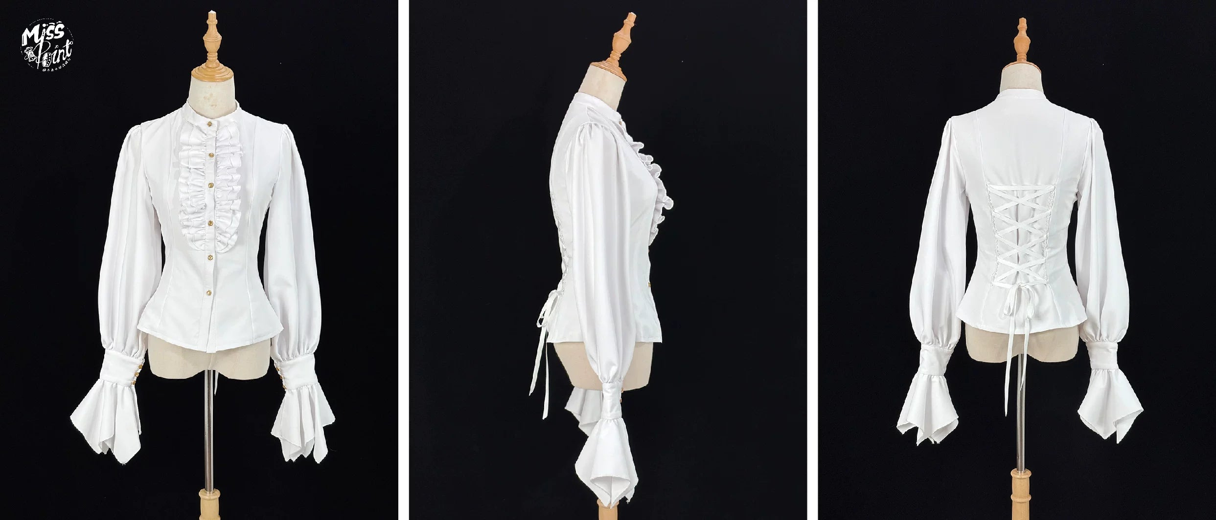 Perint Manor - Gothic Lolita Striped Dress, Tailor-made 44410:808350