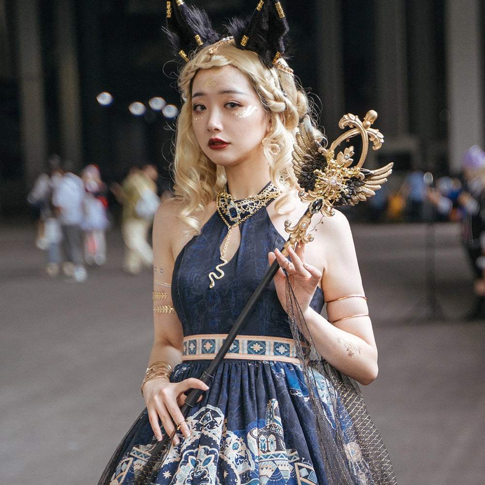 Miss Point~Dusk Bester~Egyptian Lolita Brooch Waistband Shawl 17026:232434