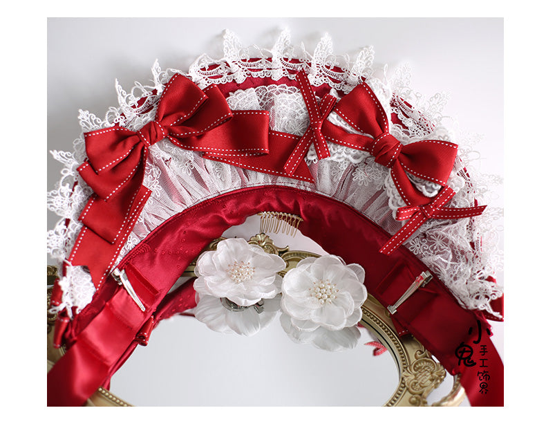 Xiaogui - Christmas Lolita Headband BNT and Top Hat