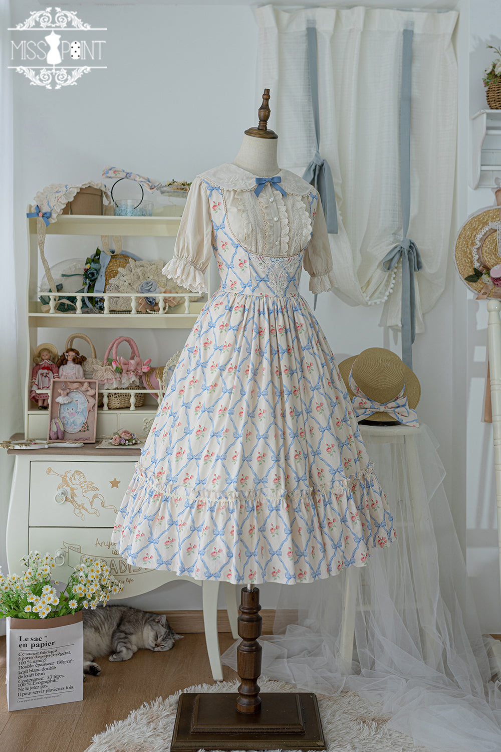 (Buyforme)Miss Point~Happy Summer Elegant Lolita Floral JSK 17940:246046
