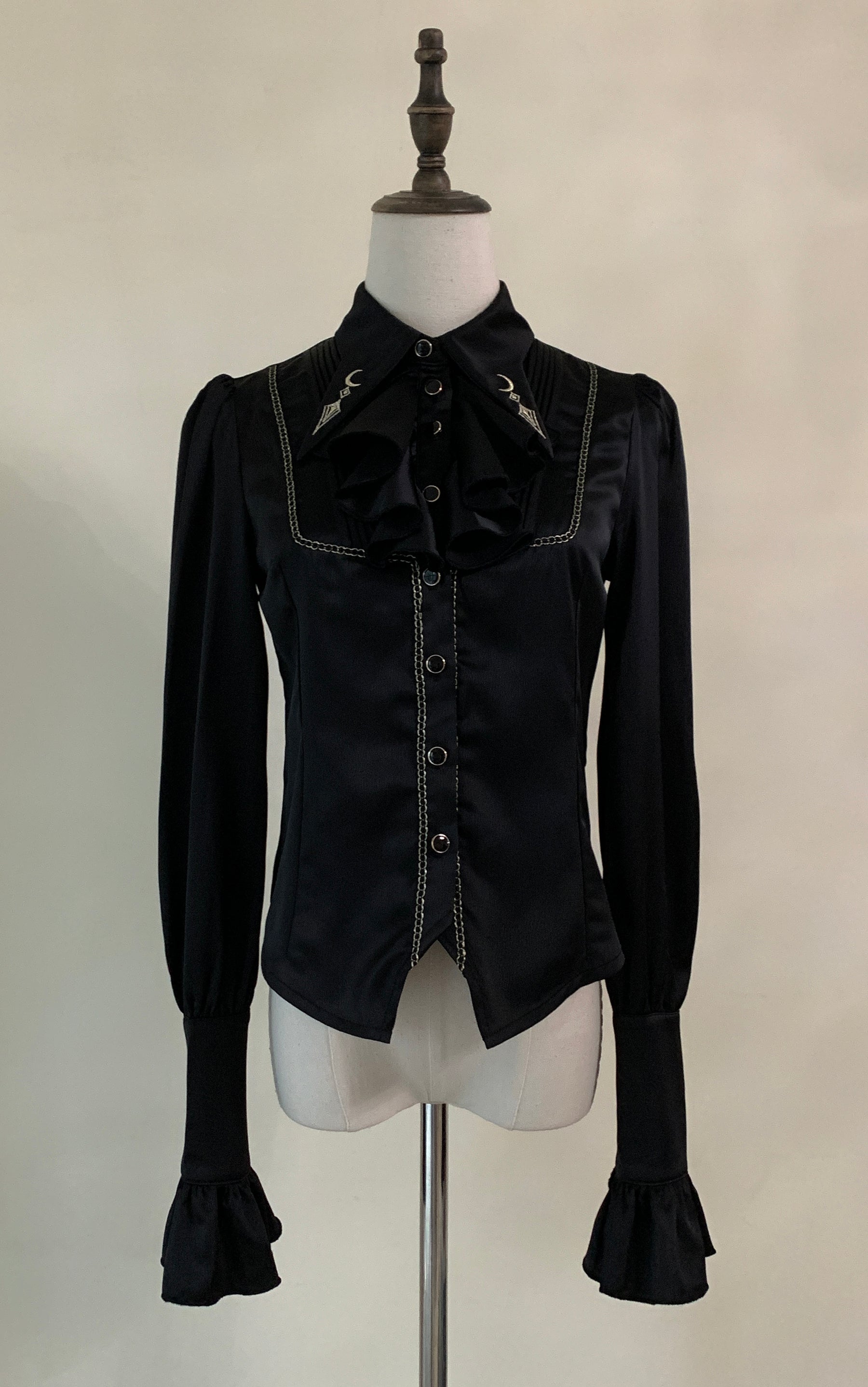 (BFM)SilentMars~Law of the Fallen Moon~Retro Lolita Vest Coat Suit Knight Style Skirt (2XL L M S XL) 33474:421206