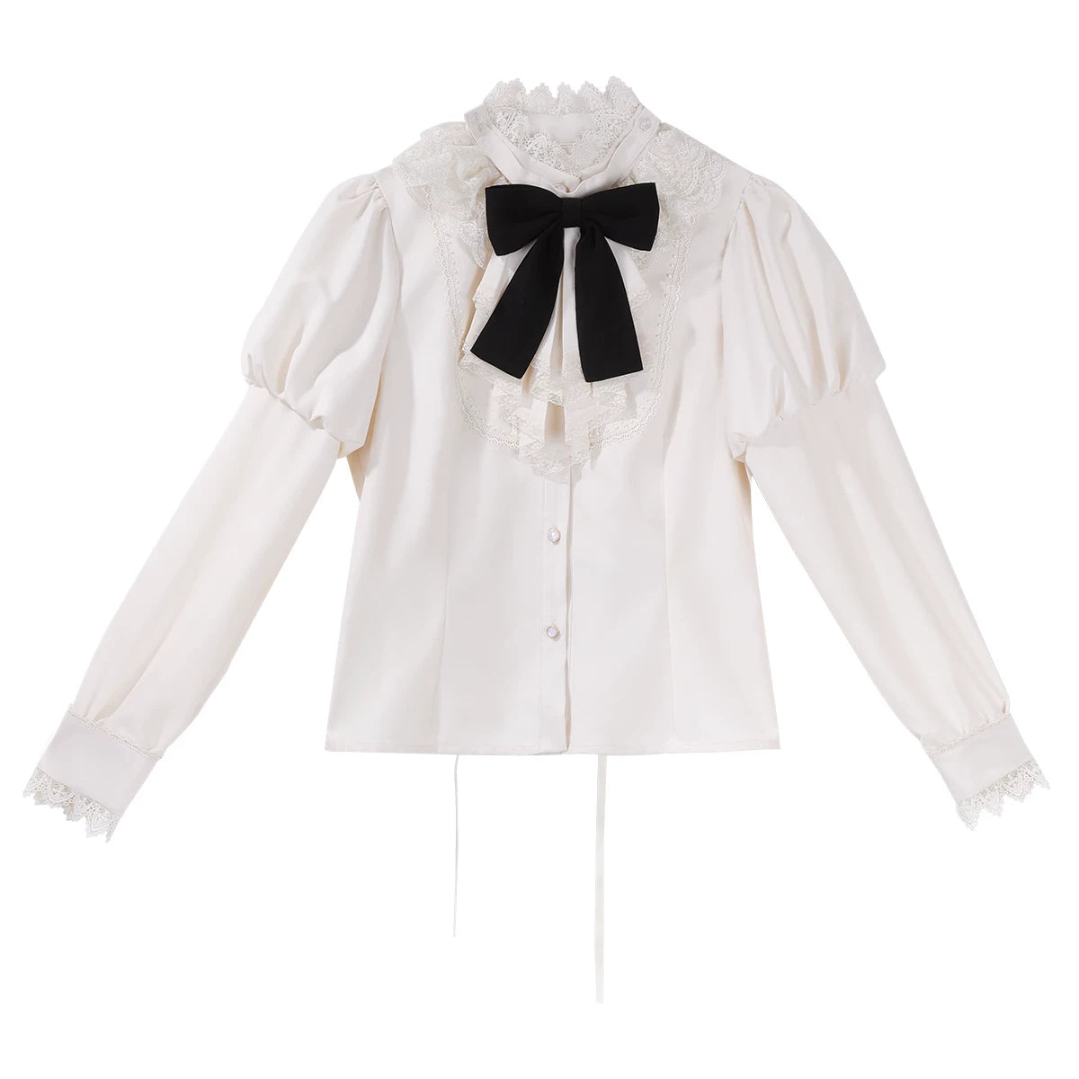 Violin Variations - Gothic Lolita Bust-supporting Dress Set, Violin Embroidery Blouse S