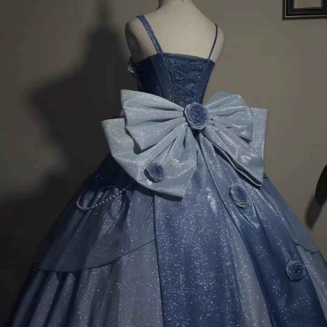 Nectarine White Tea - Captivating Starry - Wedding Lolita Dress Elegant Bridal JSK 37764:566888