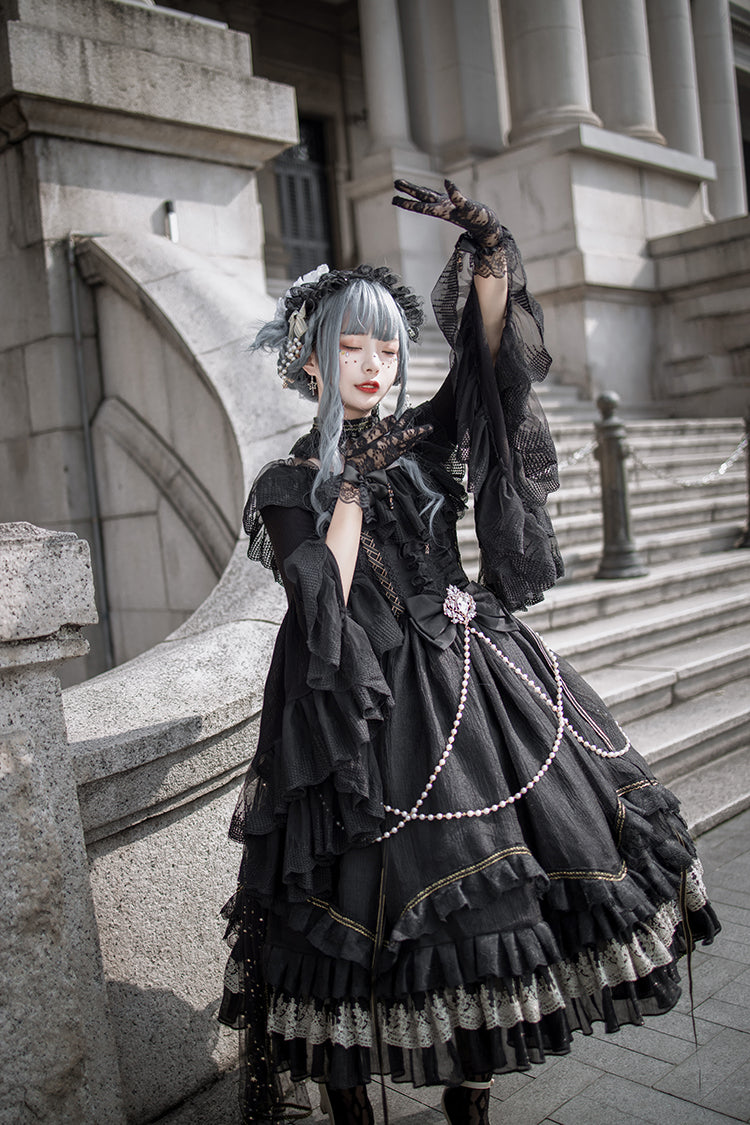 (Buyforme)Fairy Tales~Fate Quartet Bridal Lolita Gothic Accessories Blouse 19864:276126