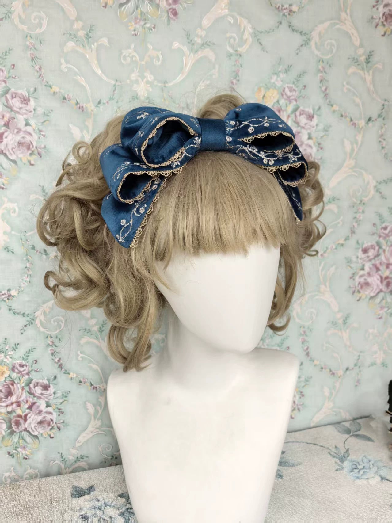 Cinderella - Velvet Classic Lolita JSK Dress, Princess Embroidery 44649:817876