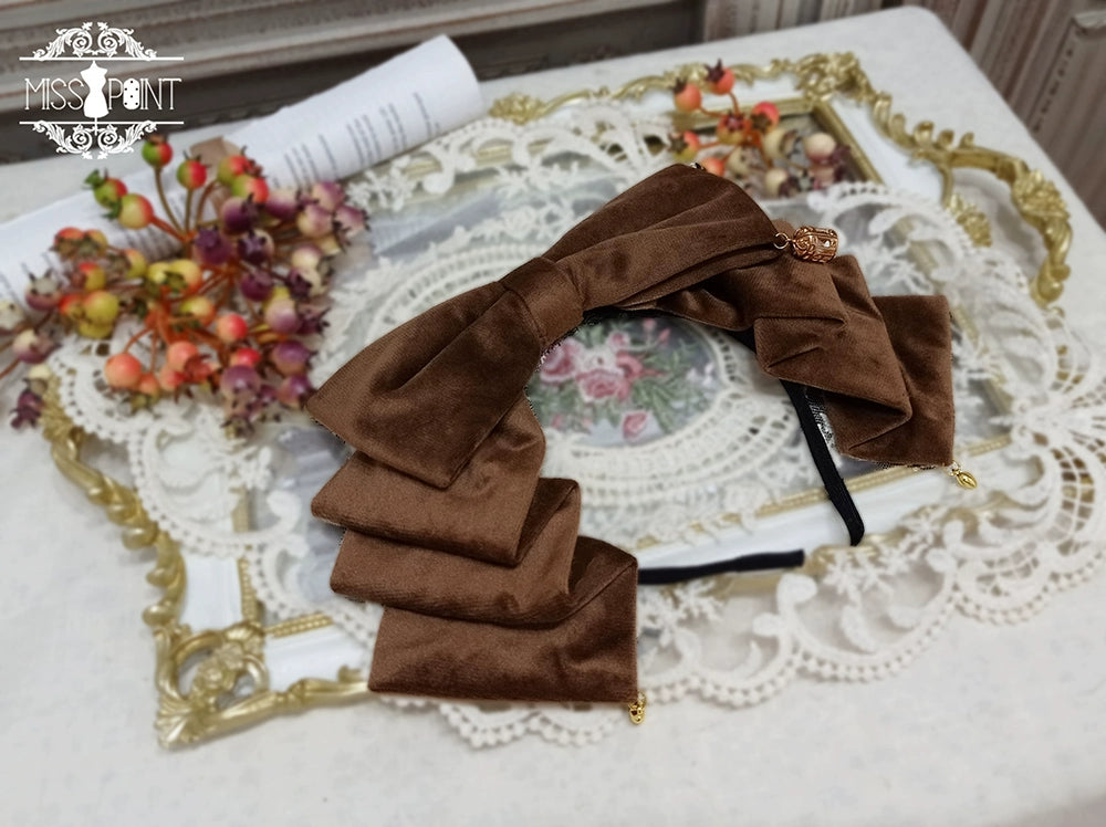 Miss Point - Praise of Abundance - Country Lolita Print Accessories KC (brown)