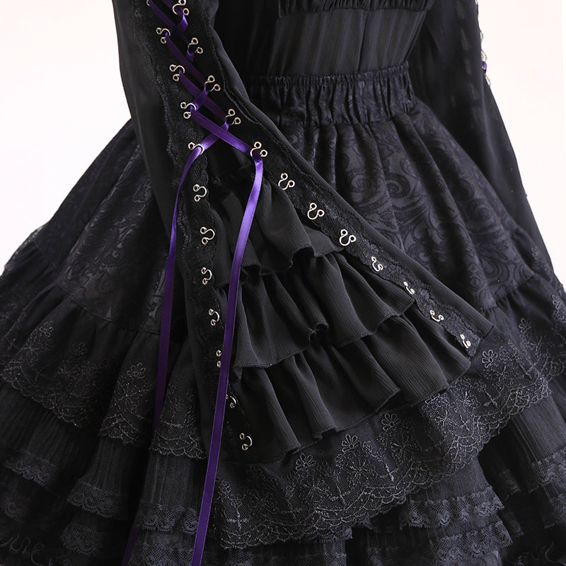 (BFM)MILU ORIG~Herbarium~Gothic Lolita Skirt Set Vest Blouse Multicolors 33392:417038