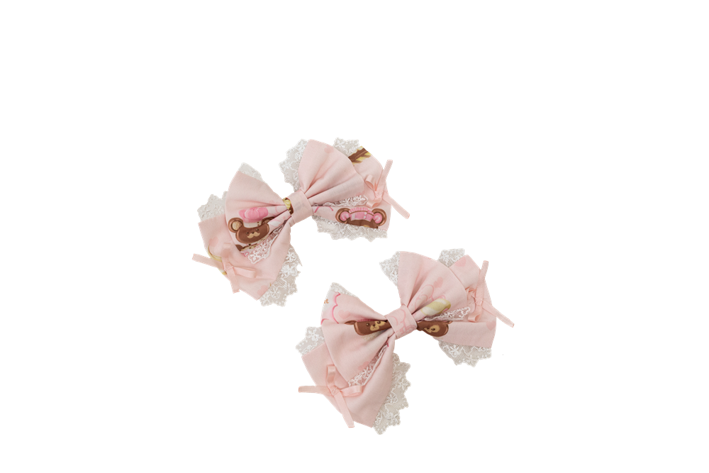 Babyblue - Dream Teahouse - Dessert Print Kawaii Lolita OP Dress Suit (L M S XL) 43332:773749