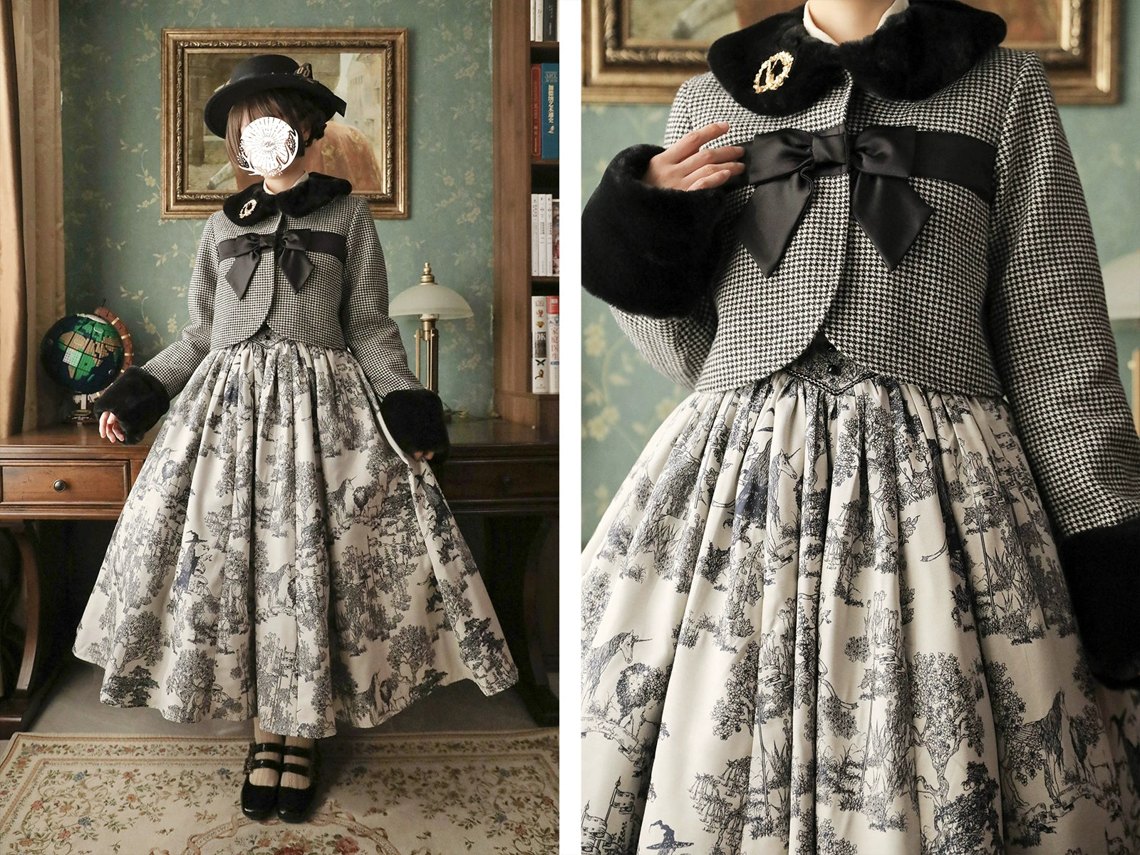 (BFM)Vcastle~Winter Lolita Coat Short Wool Coat 33610:433168