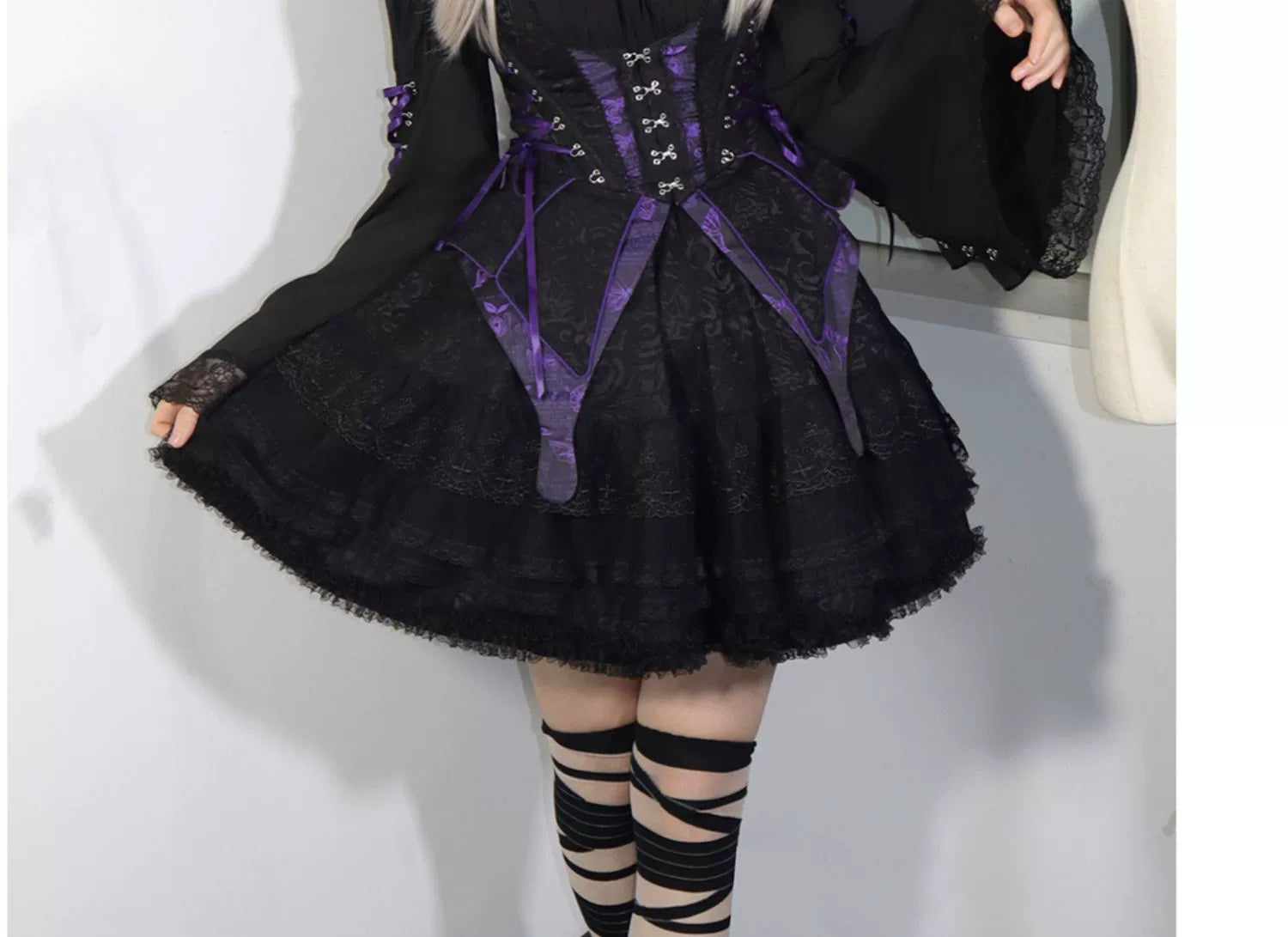 (BFM)MILU ORIG~Herbarium~Gothic Lolita Skirt Set Vest Blouse Multicolors 33392:417066