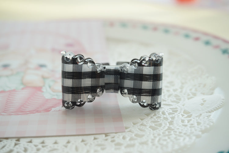 (Buyforme)Cat Tea Party~ Sweet Lolita Bow Ring and Necklace 15202:199852