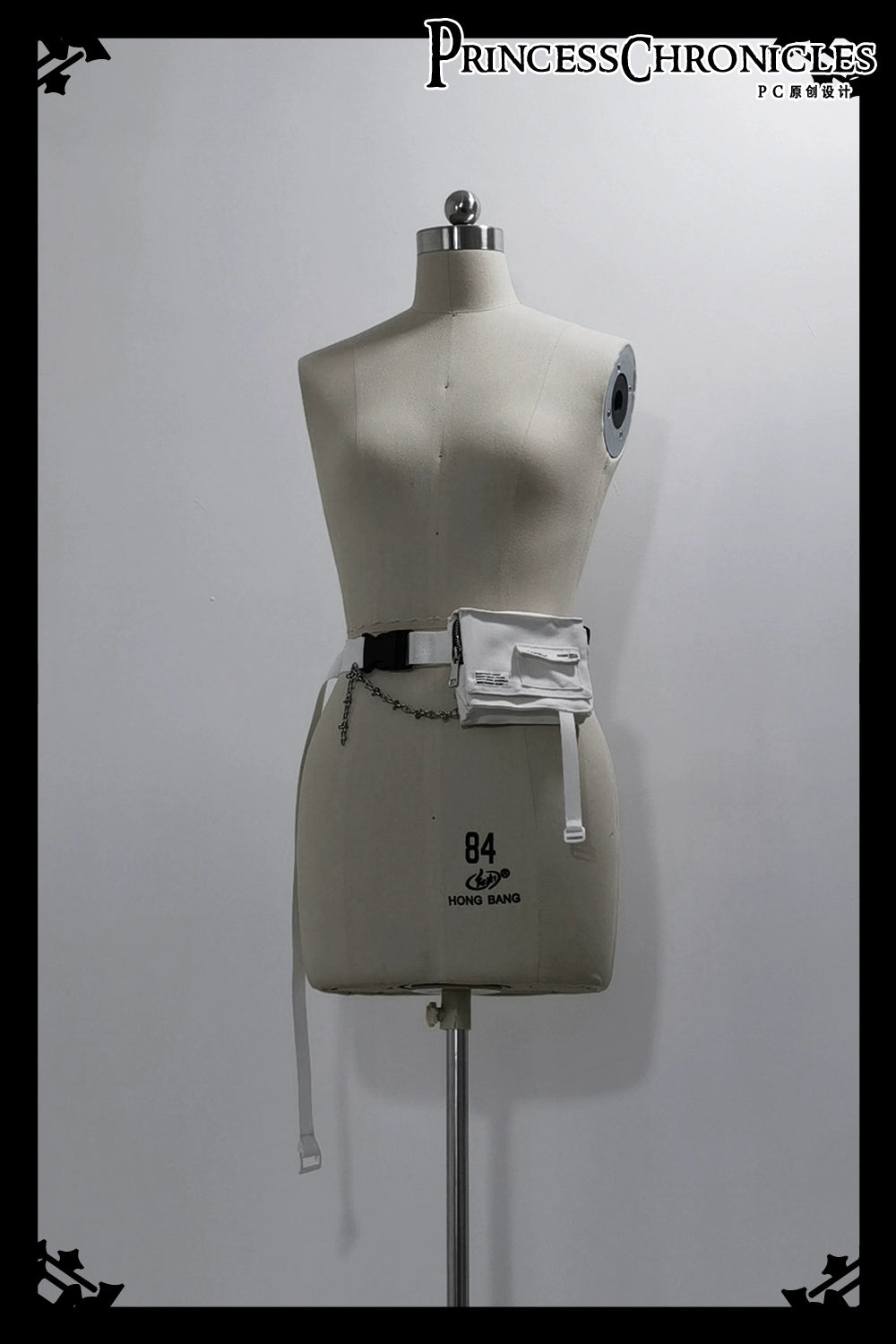 Princess Chronicles - White Cat - Futuristic Style Cool Lolita Pants Suit With Cat Ear Coat (L M S) 39562:628508