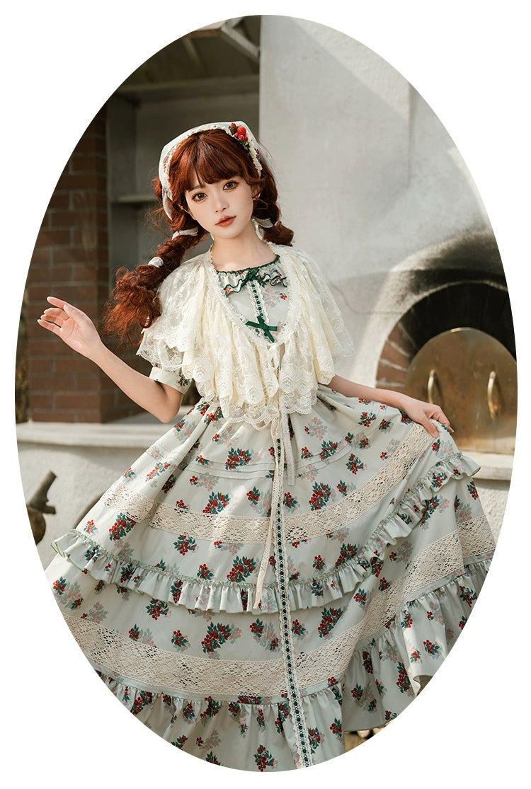 With PUJI~Love Poem~Classic Lolita Shawl 3-Color Versatile Spring Innerwear 34750:492220