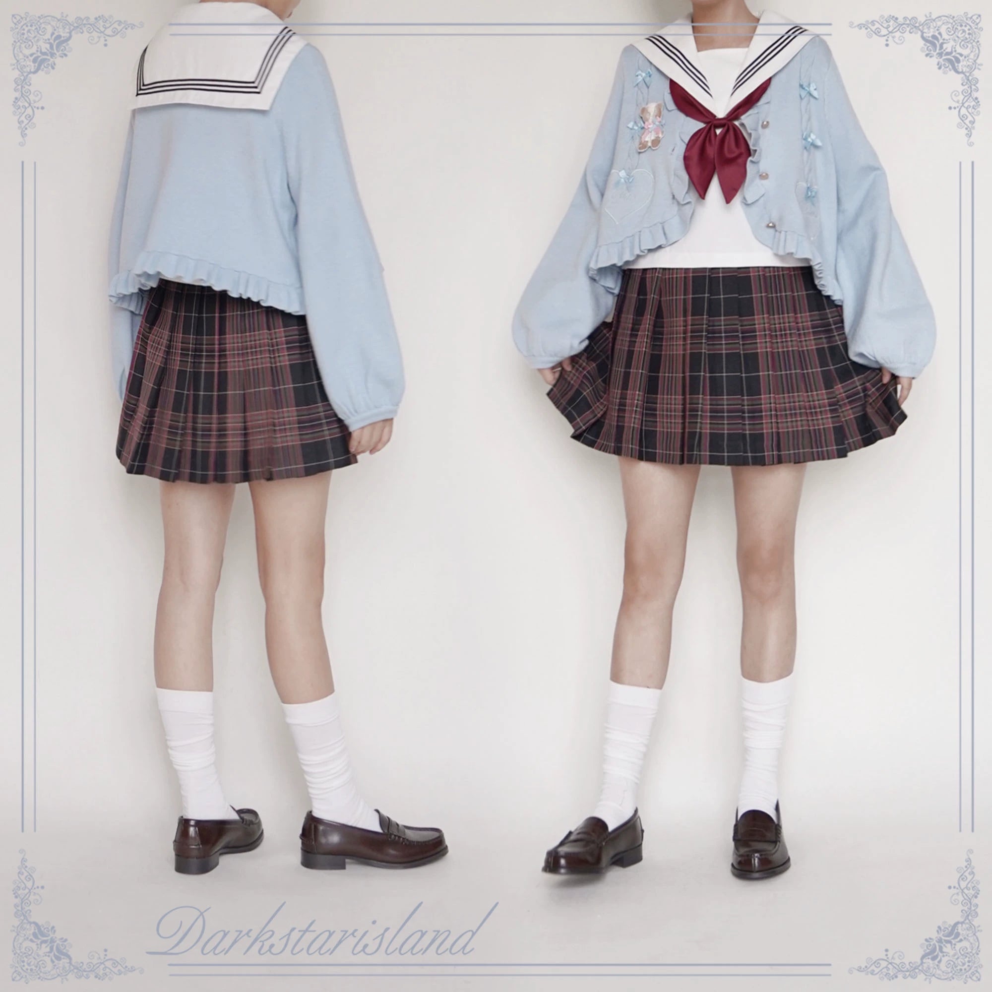 (BFM)Dark Star Island~Sugar Frost~Sweet Lolita Cardigan Knit Embroidered Sweater 34274:449640