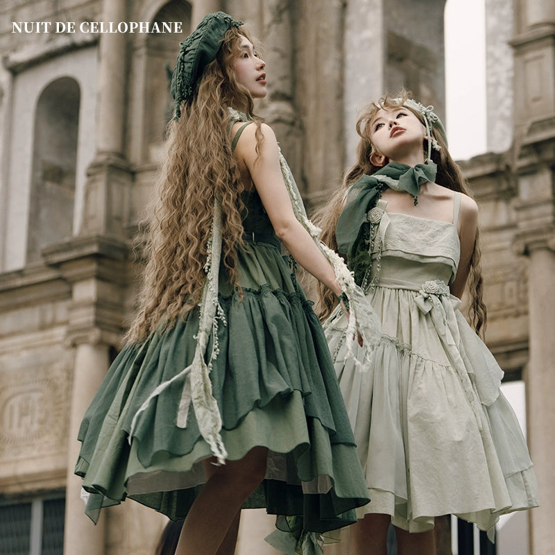 Nuit De Cellophane~A Thousand Moonfalls~Elegant Lolita JSK Dress Thin Cardigan 38166:581796