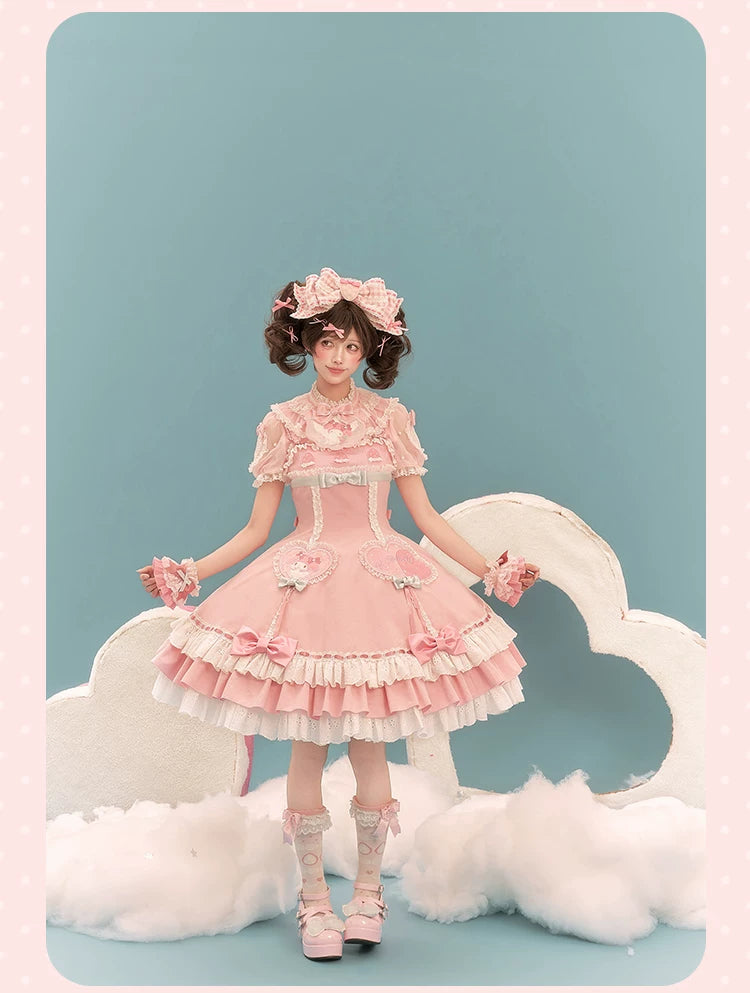 IP Collaboration Sweet Lolita Dress, Gorgeous OP & Slim JSK