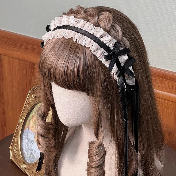 Alice Girl - Yesterday Morning Mist - Classic Lolita KC Elegant Lolita Headdress