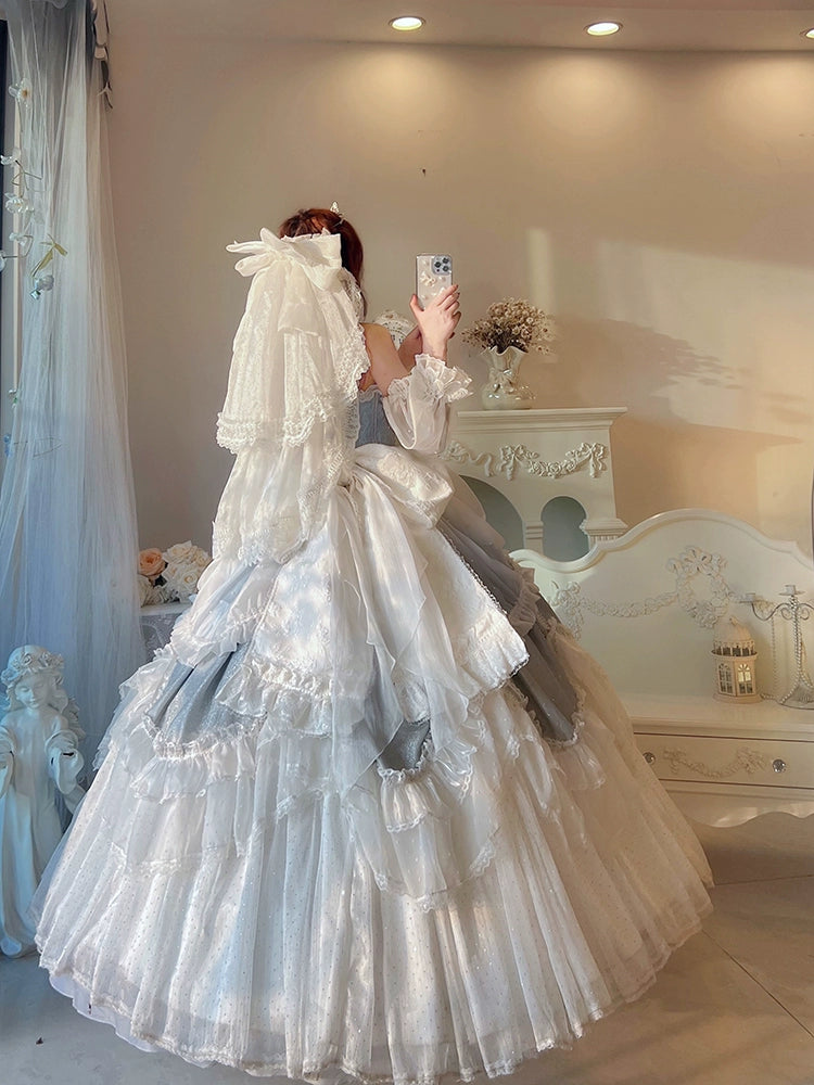 Guaji - Cinderella - Sparkling Lolita Dress Gorgeous Wedding Dress
