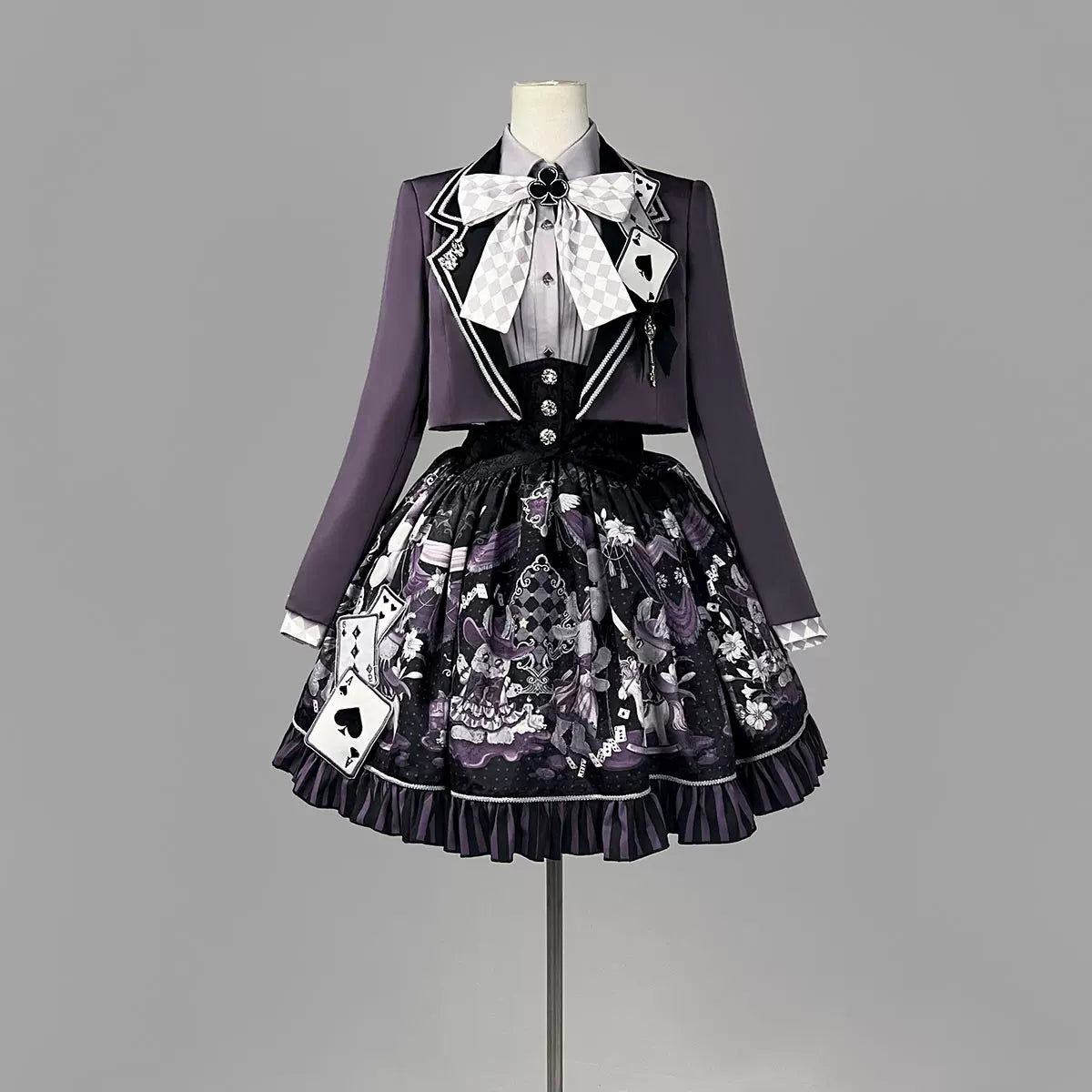 Magic Troupe - Gothic Lolita Outfit, Bunny Printed Skirt 44531:811868