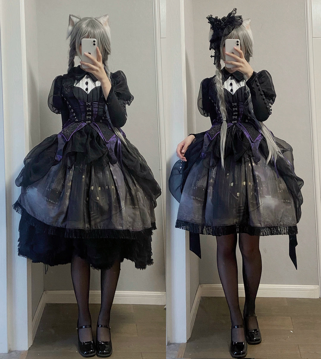 MILU ORIG - Herbarium - Gothic Lolita Skirt Set Vest Blouse Multicolors
