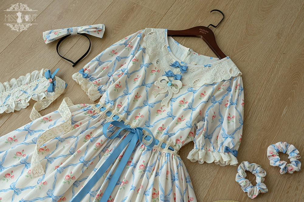 Miss Point~Customized Elegant Lolita OP Dress Cute Daily Girl Short Lolita Dress 35670:519736
