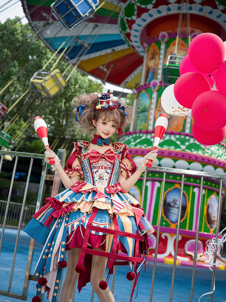 Circus Fairy Tale Opener - Doll-Like Kawaii Lolita Dress