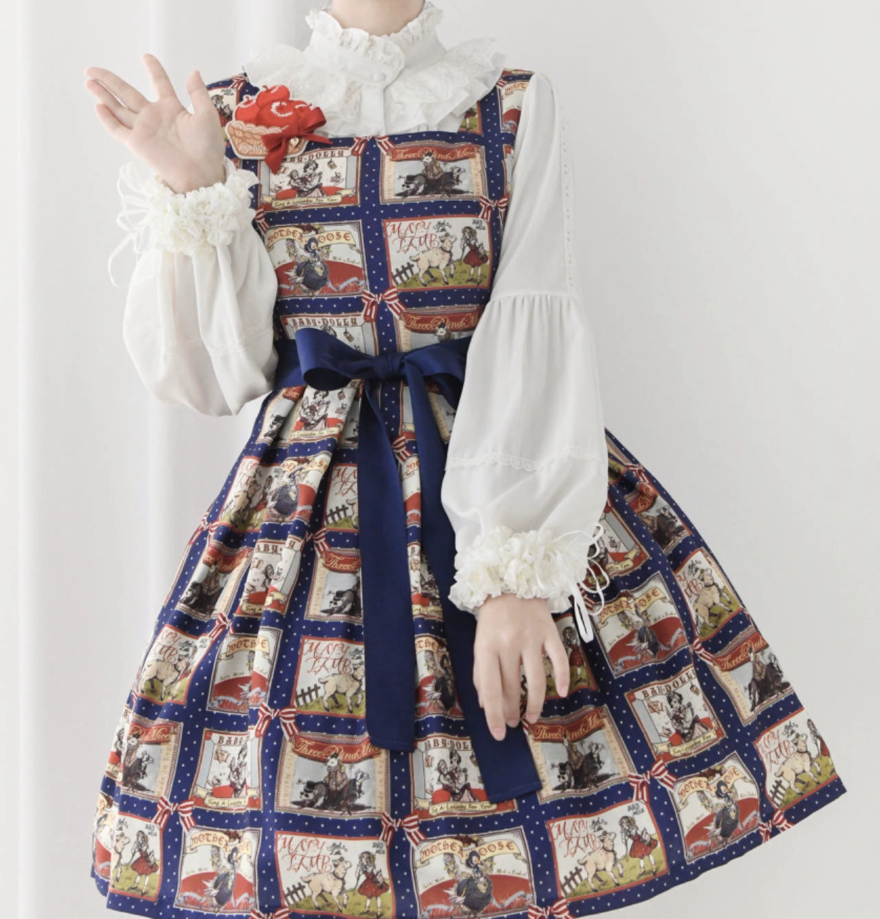 DMFS Lolita - Ever-Changing Enchantress - Classic Lolita Blouse, Tightening Hime Sleeve 44208:798666